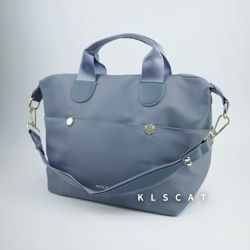 MIZZUE 三用防水波士頓包 防撥水 多口袋輕量化尼龍托特包 水餃包 托特包 波士頓包 RS001-規格圖6