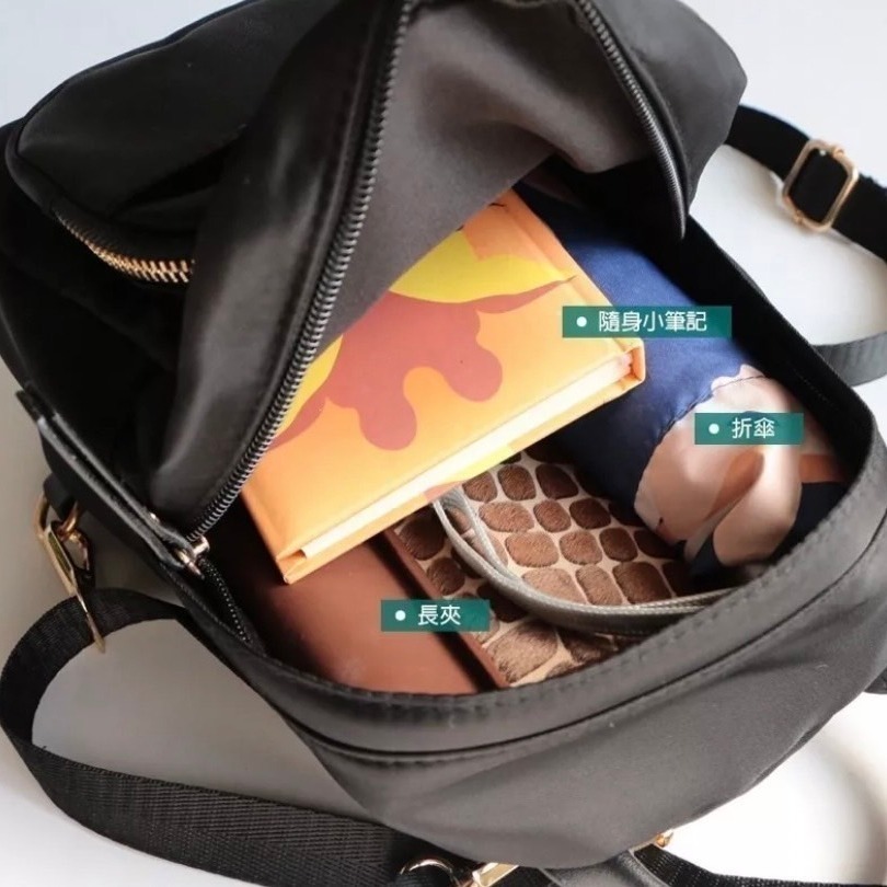 迷你後背包  女後背包 小後背包 尼龍後包 555-細節圖5