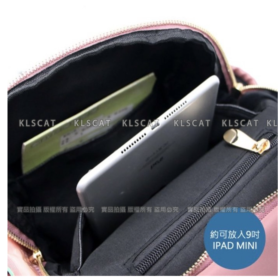 MIZZUE 防潑水三用尼龍後背包  小後背包 媽媽包 防潑水 尼龍後背包 女生後背包 中款 G621-細節圖4