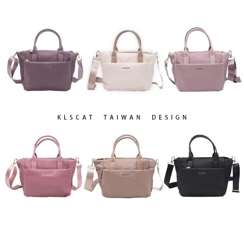 MIZZUE 厚磅尼龍船型 手提包、側背包、多層包、托特包、肩背包、斜背包 XW020 KLSCAT-細節圖6
