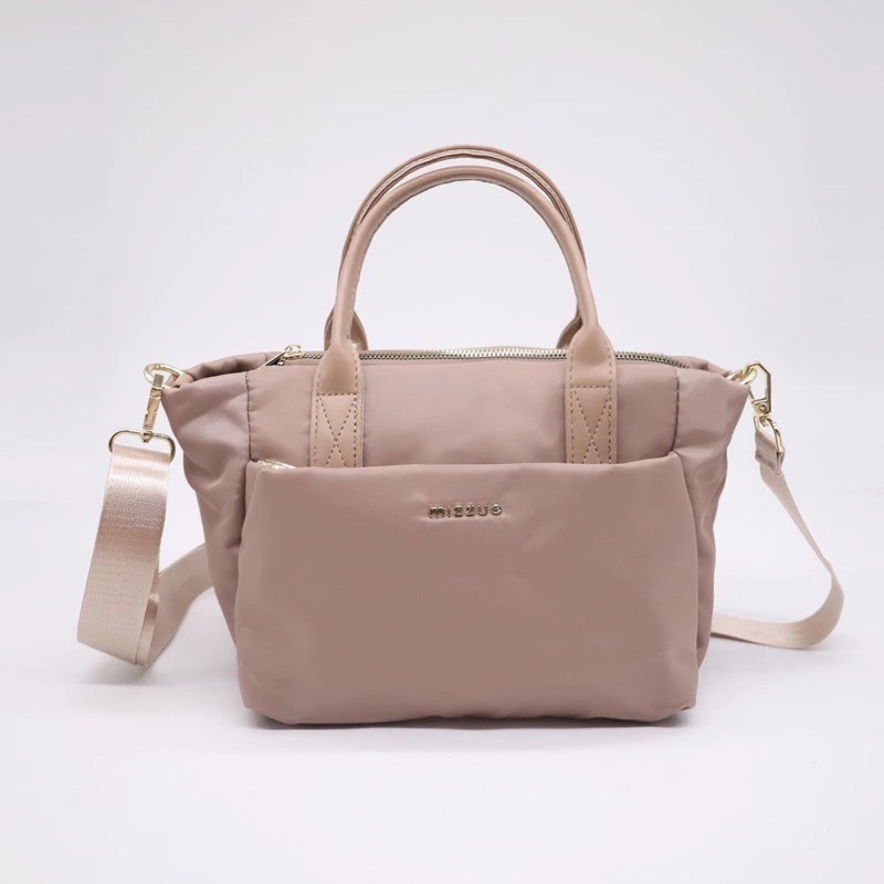 MIZZUE 厚磅尼龍船型 手提包、側背包、多層包、托特包、肩背包、斜背包 XW020 KLSCAT-規格圖7