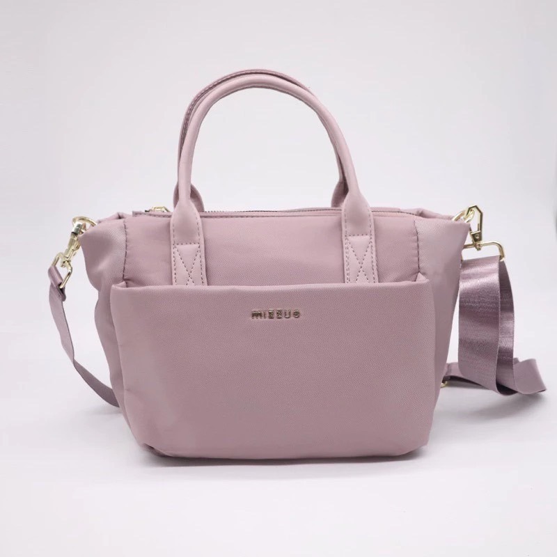 MIZZUE 厚磅尼龍船型 手提包、側背包、多層包、托特包、肩背包、斜背包 XW020 KLSCAT-規格圖7