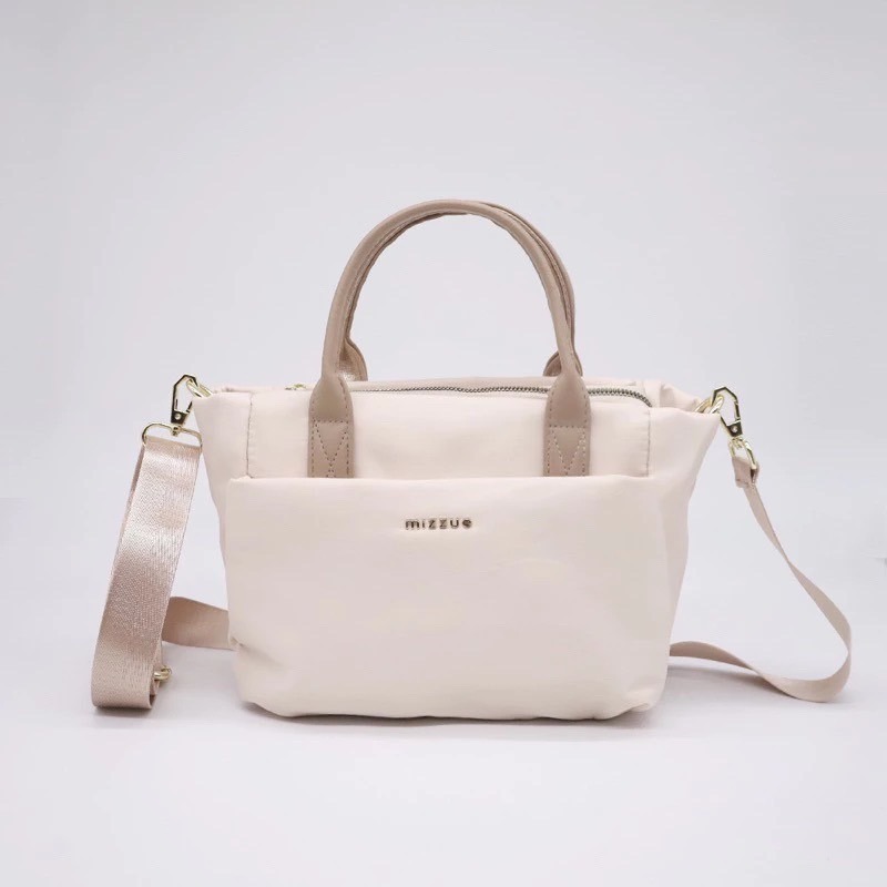 MIZZUE 厚磅尼龍船型 手提包、側背包、多層包、托特包、肩背包、斜背包 XW020 KLSCAT-規格圖7