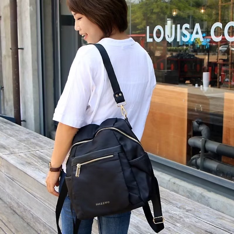 大款二用防潑水尼龍後背包 媽媽包 防潑水 尼龍後背包  A4可放 G663-規格圖8