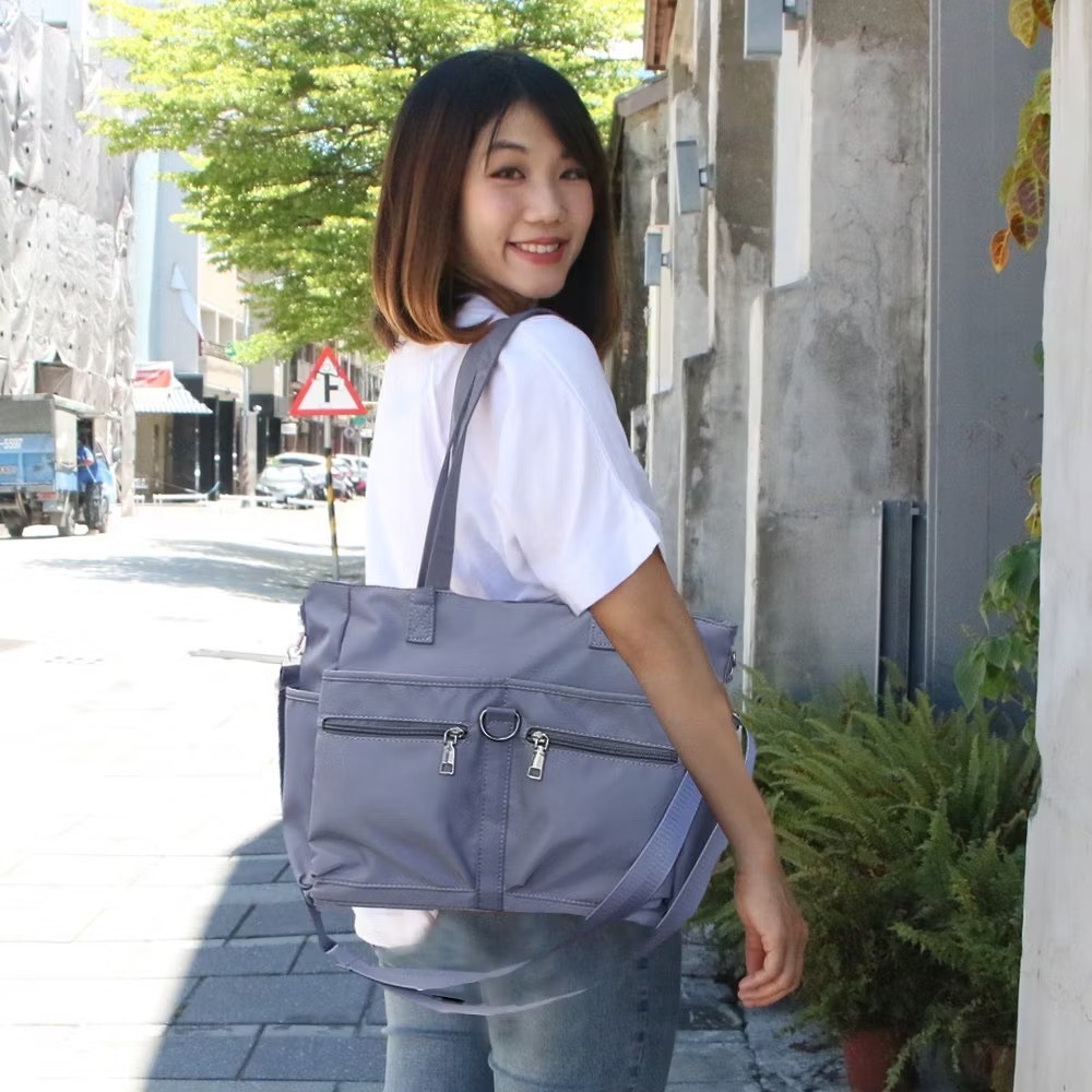 大容量防水多收納二用手提尼龍托特包 女生托特包 575｜KLSCAT-規格圖6