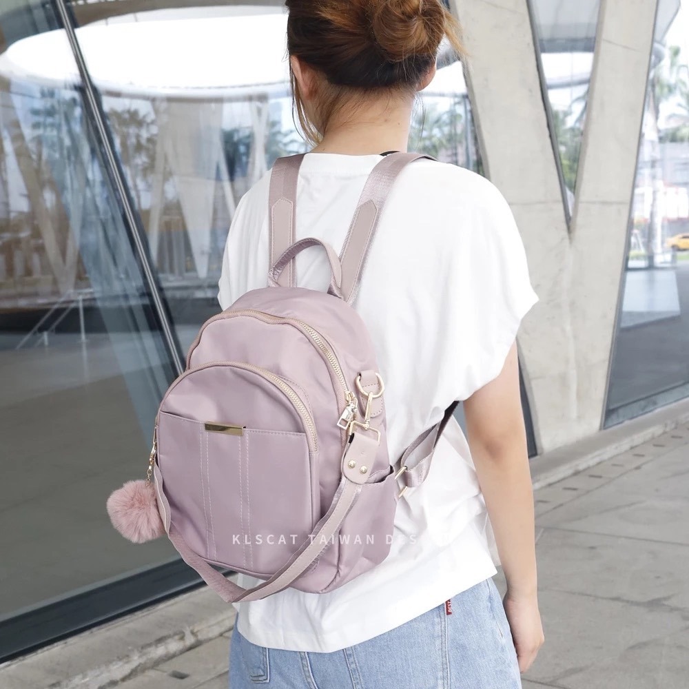 MIZZUE 防水尼龍大容量三層後背包 肩背包 女生後背包 G3203-規格圖5