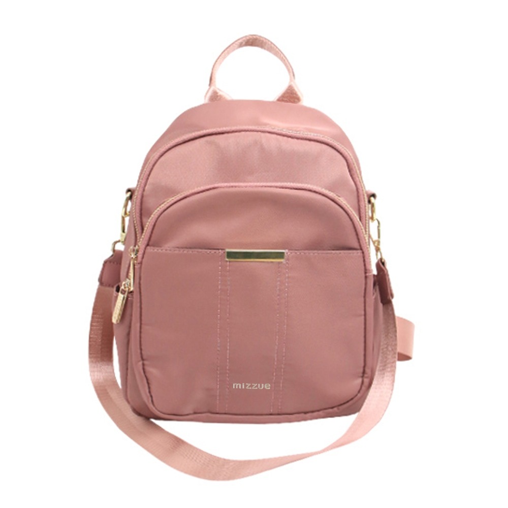 MIZZUE 防水尼龍大容量三層後背包 肩背包 女生後背包 G3203-規格圖6