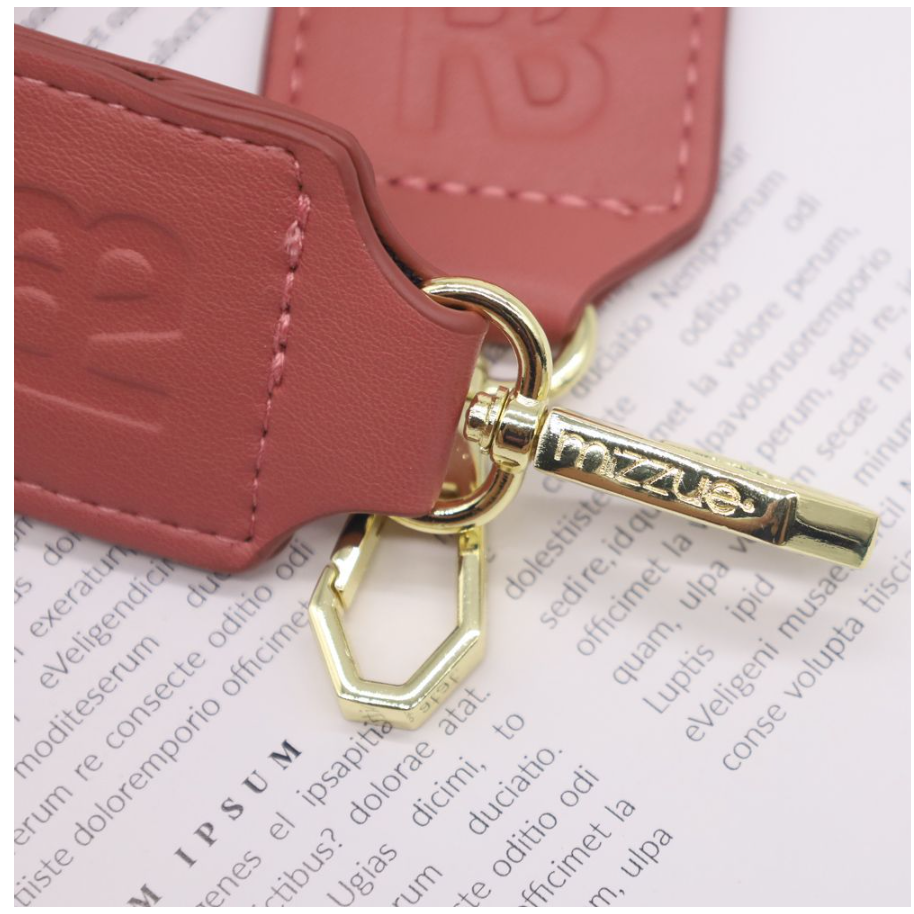 mizzue 百搭 小鳥品牌寬背帶 LOGO 印花 厚磅相機背帶 替換背帶HB007-1 KLSCAT-細節圖4