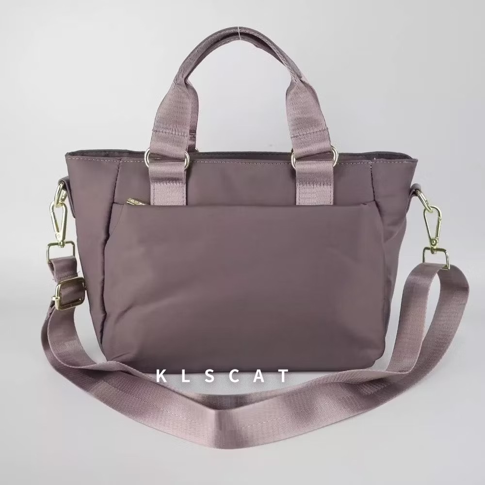 MIZZUE托特包 多格層 厚磅尼龍 斜側背包 防水 肩背包 女生包包 XW040 KLSCAT-細節圖3
