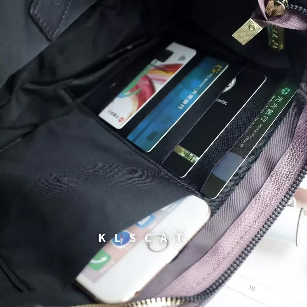 MIZZUE托特包 多格層 厚磅尼龍 斜側背包 防水 肩背包 女生包包 XW040 KLSCAT-細節圖6