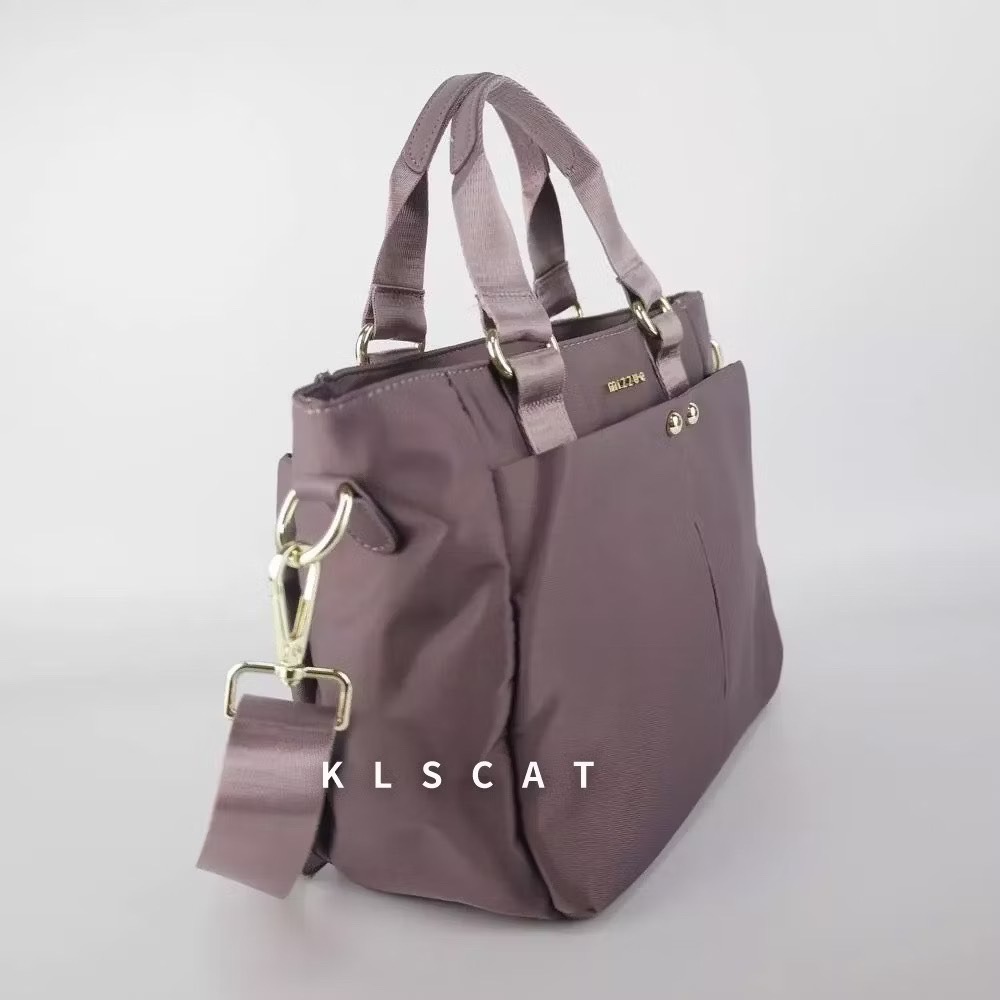 MIZZUE托特包 多格層 厚磅尼龍 斜側背包 防水 肩背包 女生包包 XW040 KLSCAT-細節圖2