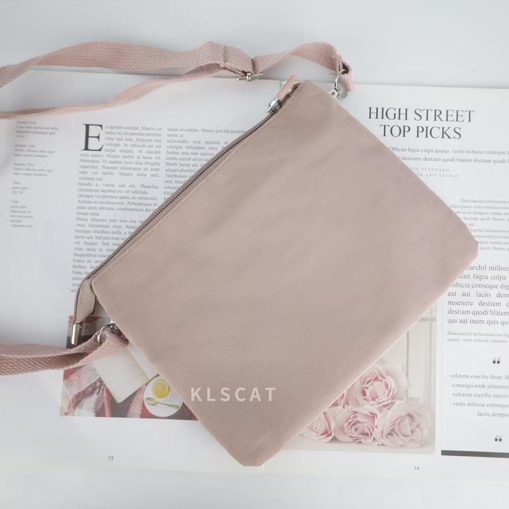 MIZZUE 多隔層防水尼龍小包  收钱包  小方包 妈妈包 單肩斜跨 包包 百搭 時尚 PL891 KLSCAT-細節圖3