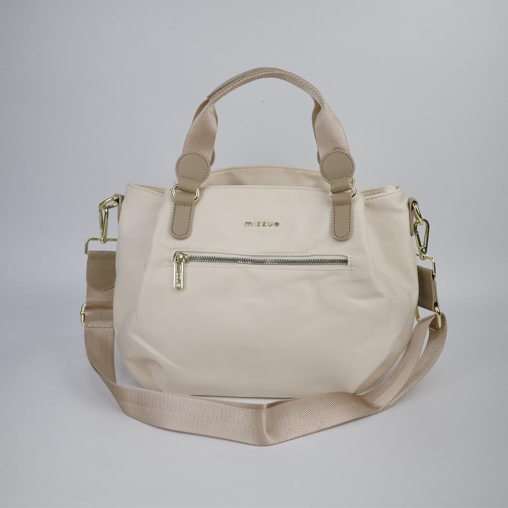 MIZZUE厚磅尼龍 防潑水 手提包 三層手提斜背包 托特包  XW053-規格圖6