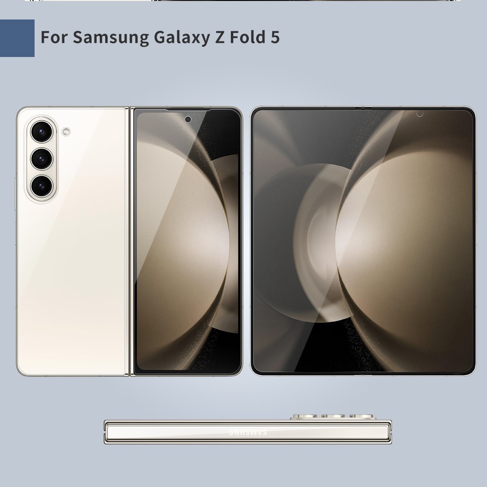 Samsung 適用 三星 Galaxy Z Fold5 5G 摺疊 保護膜 水凝 內螢幕 外螢幕 背膜 轉軸膜-細節圖7