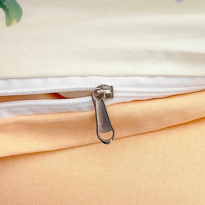 吾二家居 純棉 盛開花萱  單人 可愛 床包組 雙人床包 加大雙人  ins風 ikea風  台灣出貨-細節圖9