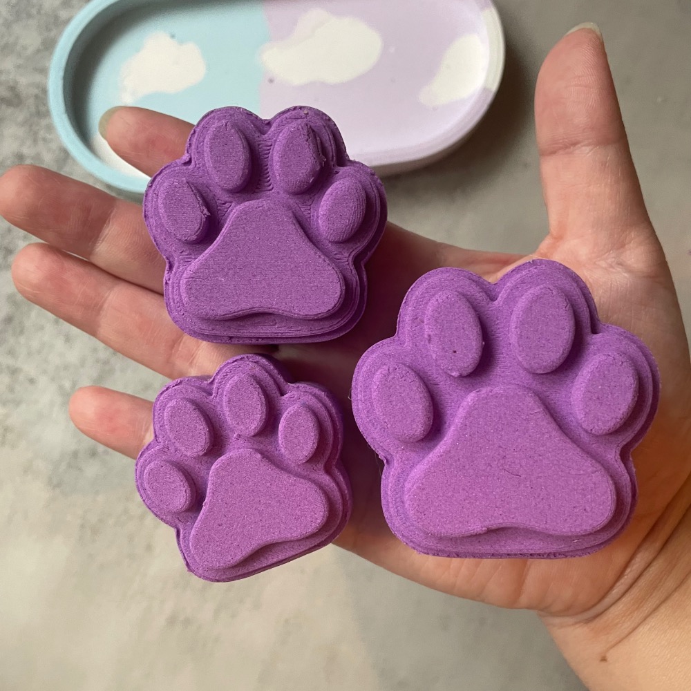 🪐星星工坊🪐24H出貨🔥貓掌造型 壓模 模具 洗髮餅模具.皂餅模具.泡澡錠模具 沐浴餅 洗髮餅 客製化-細節圖3