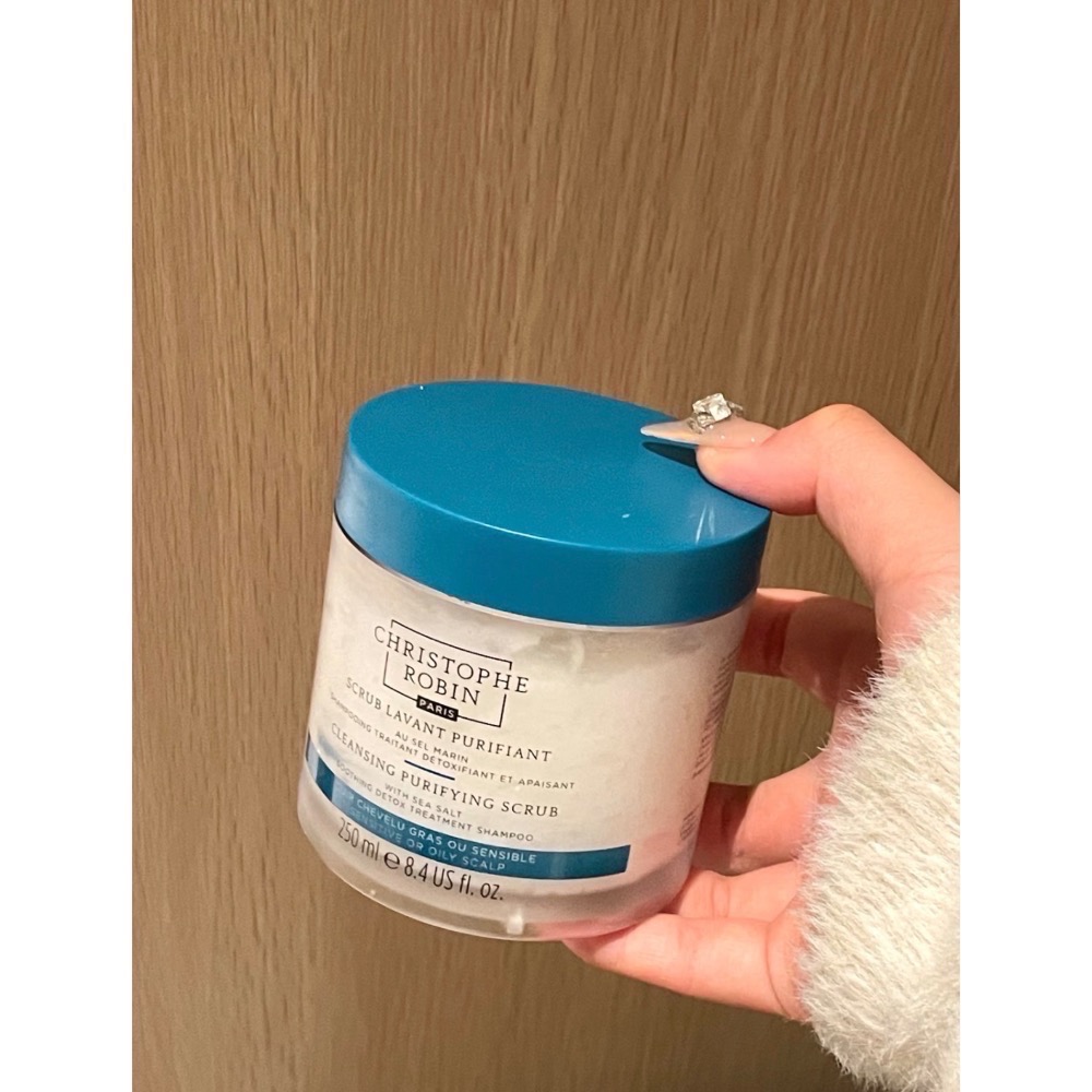【現貨】法國🇫🇷Christophe Robin 海鹽舒緩頭皮潔淨霜 250ml-細節圖2