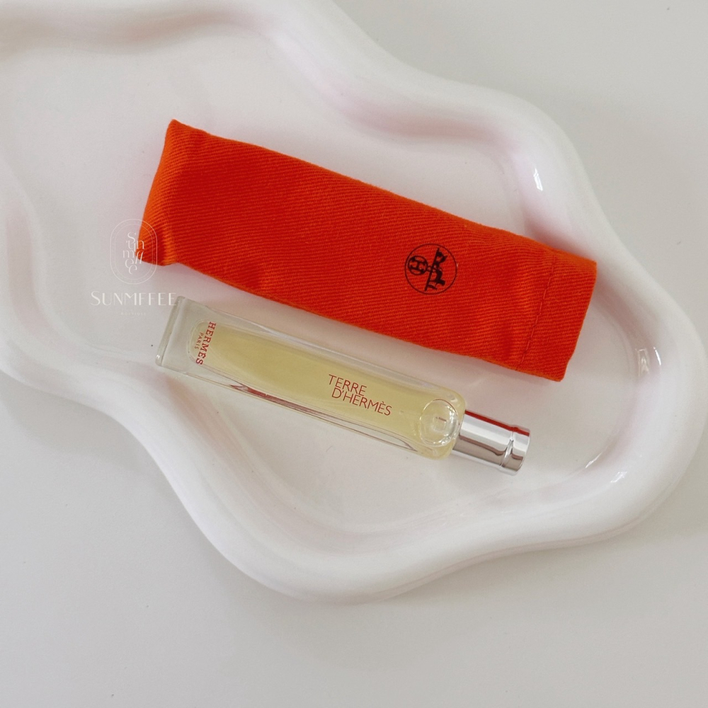 【現貨】Hermès 愛馬仕 大地淡香水 15ml 附絨布套-細節圖2