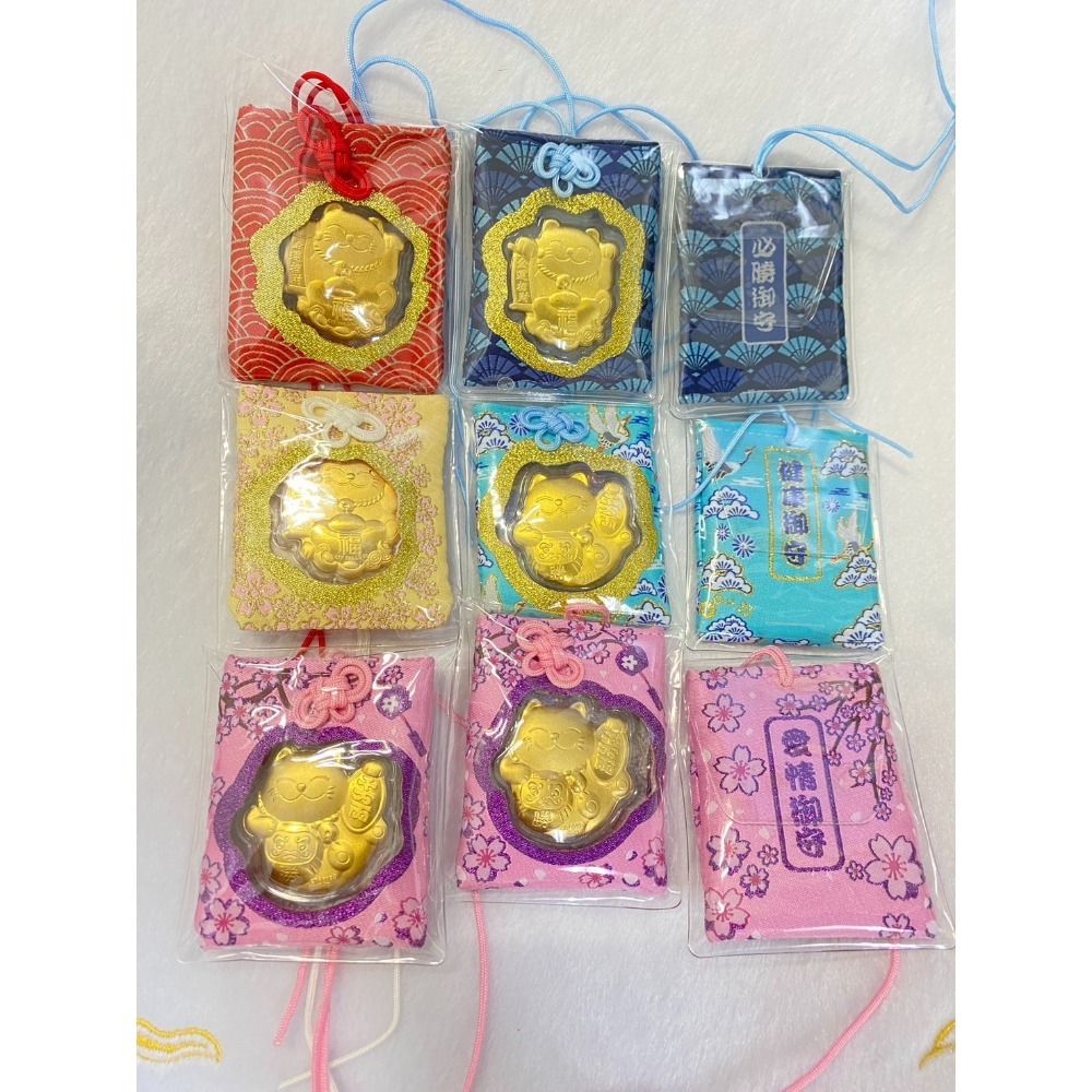 招財貓御守.999.9足金 開運 必勝 健康 情緣/紫庭珠寶藝術工作室/-細節圖2