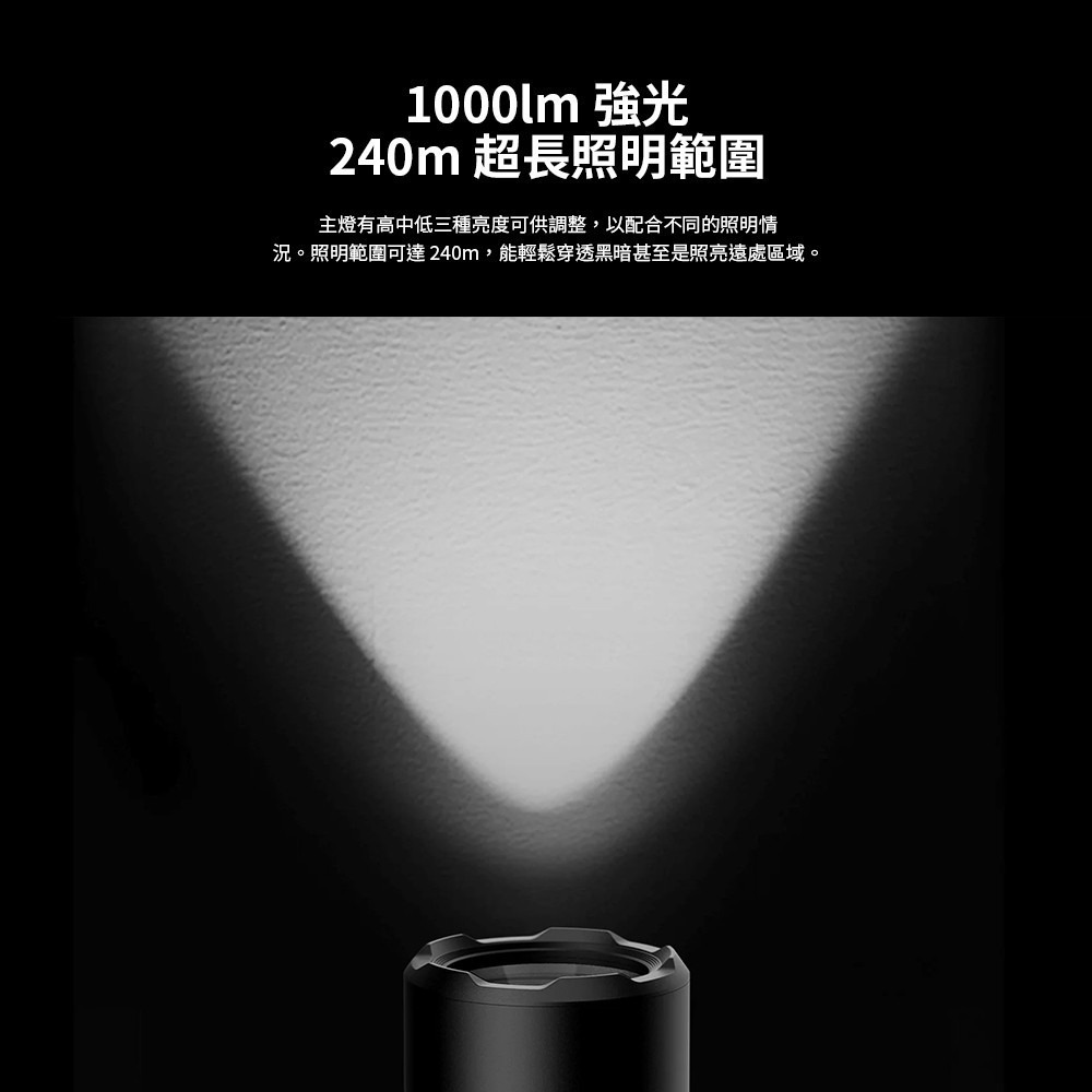 小米 米家 多功能手電筒 安全帶割刀 安全警示燈 磁吸 手電筒 照明燈-細節圖2