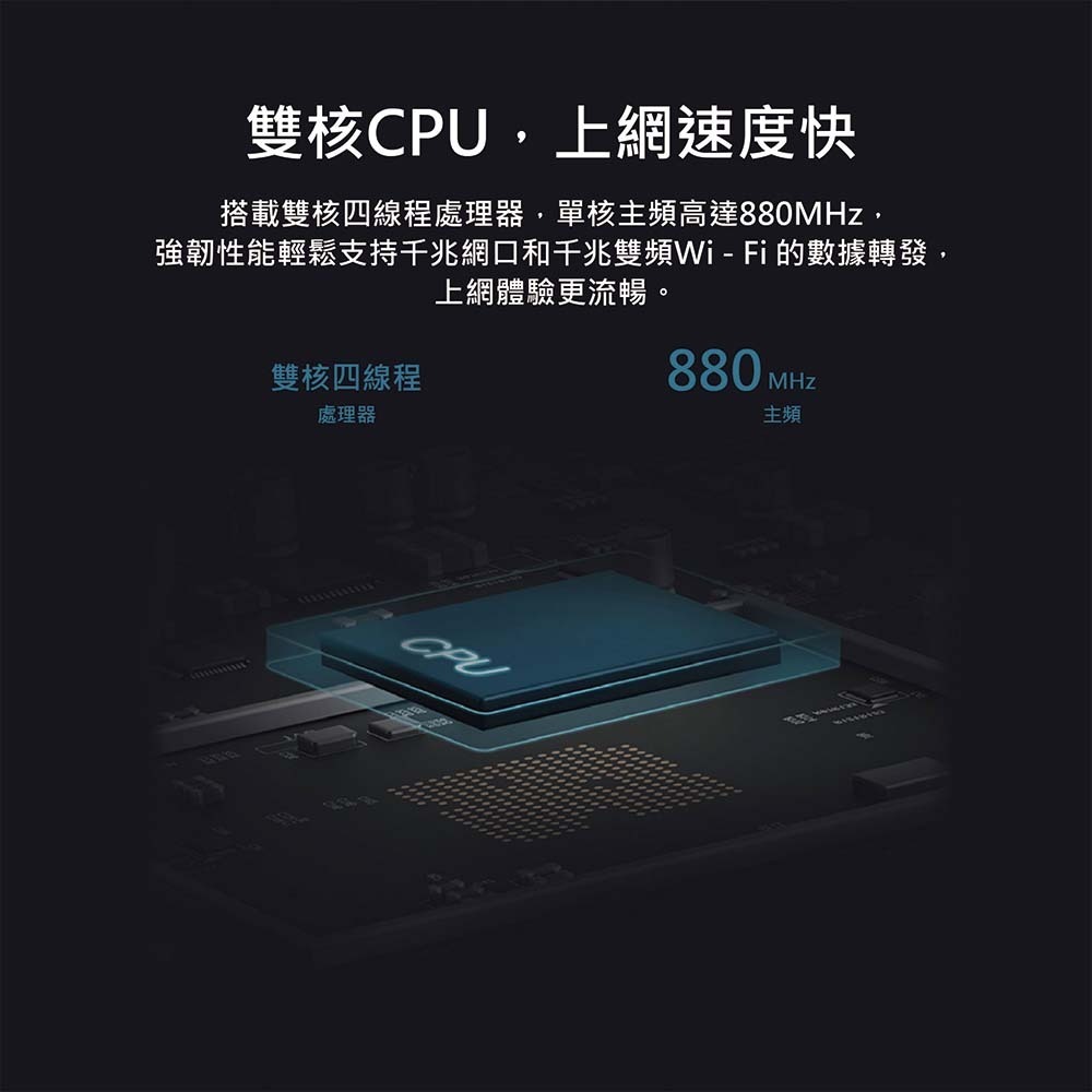 小米 路由器 4A 千兆版 Wifi 5G 分享器-細節圖4