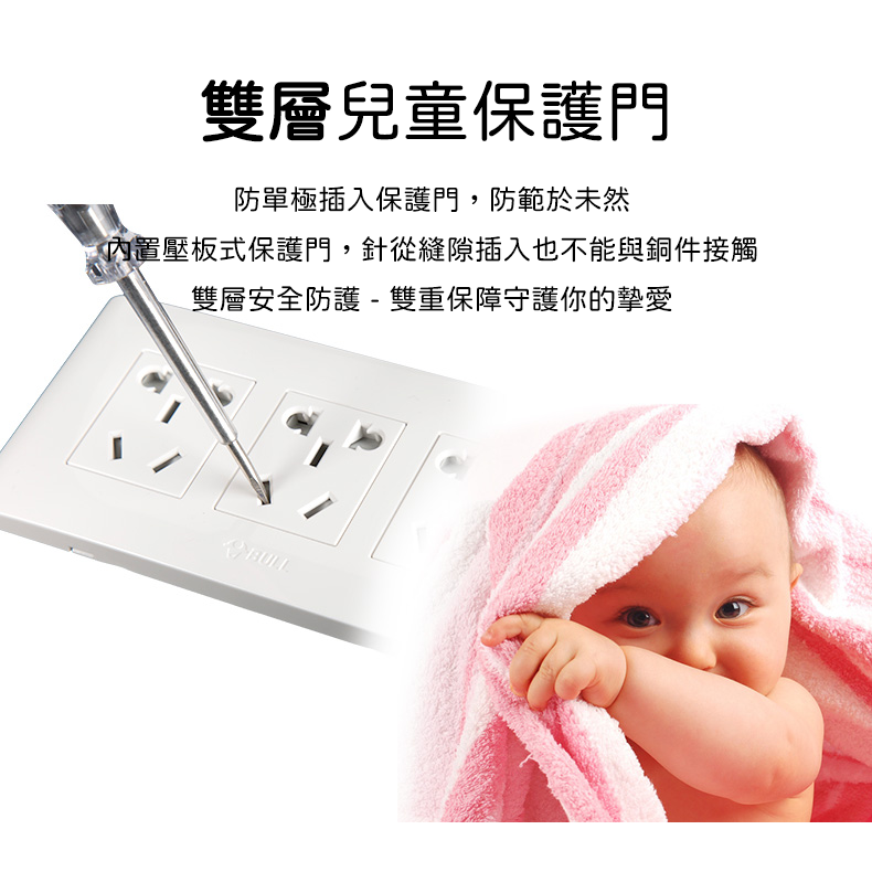 公牛開關插座 118型面板 五孔 十孔 空調插座 陸規 插座面板-細節圖5