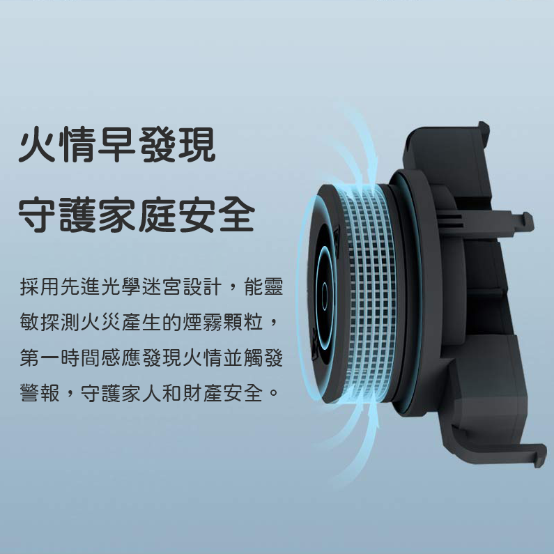 小米 米家 煙感衛士 火災警報器 煙霧感測 需搭配網關-細節圖7