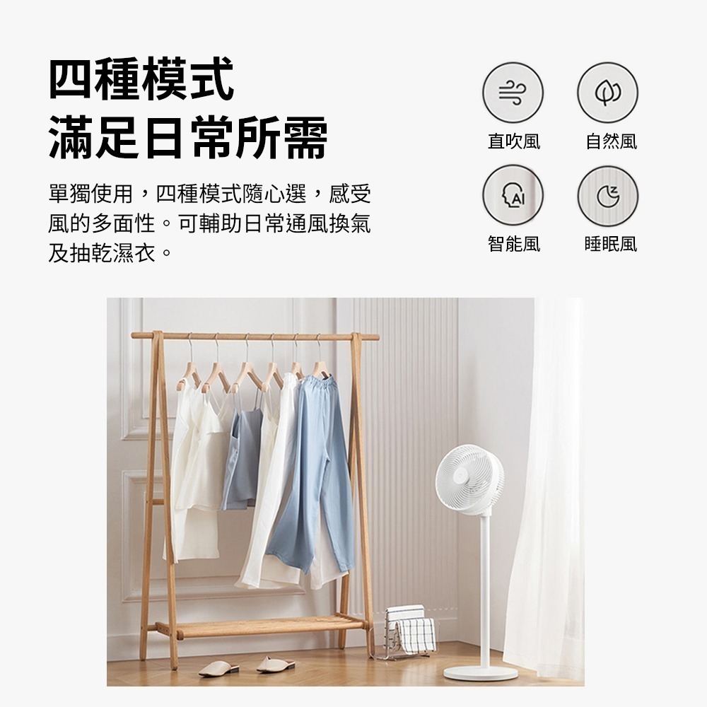 小米 米家 智能直流變頻循環扇 落地式 DC扇 節能扇 循環扇 風扇 電風扇 立扇-細節圖5
