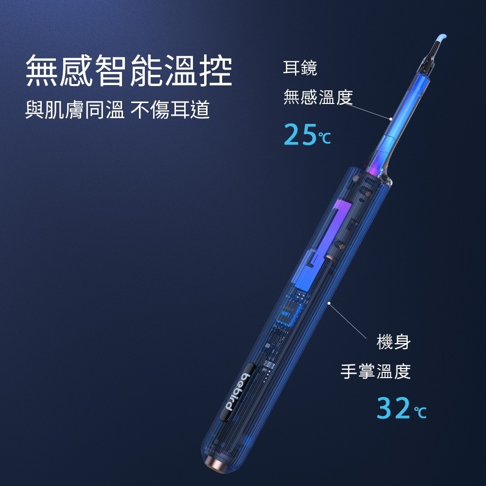 Bebird 三合一全能可視採耳棒  Note3 Pro 採耳神器 掏耳棒 採耳棒 掏耳朵-細節圖2