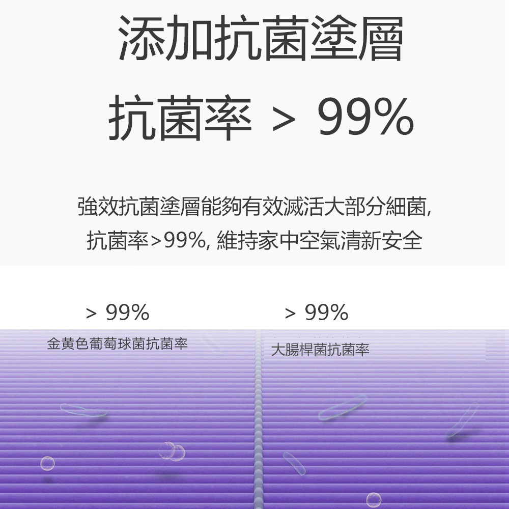 淨生活 空氣淨化器濾芯 適用 小米 1代/2代/3代/2S/Pro 除甲醛 抗菌 HEPA濾芯-細節圖4