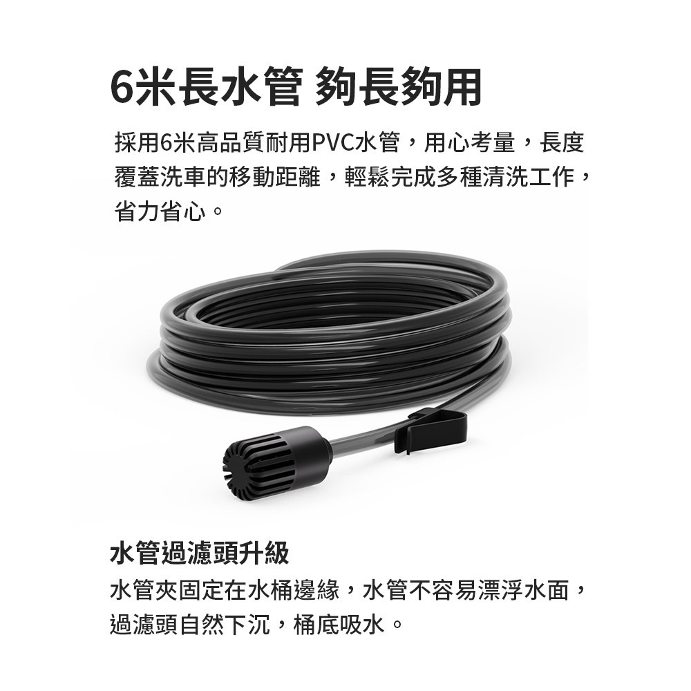 小米 米家 無線洗車機2 高壓水槍 無線洗車 水槍 泡沫槍 清洗機-細節圖3