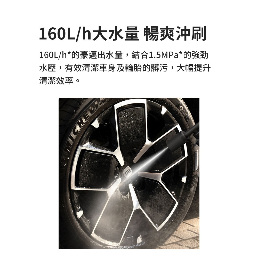 小米 米家 無線洗車機2 高壓水槍 無線洗車 水槍 泡沫槍 清洗機-細節圖8