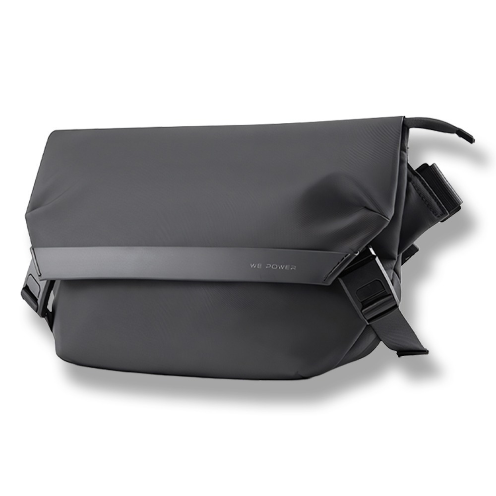 小米有品 覓行 磁吸扣機能斜跨包 斜背包 運動包 側背包 防潑水 男生多功能背包 背包-規格圖11