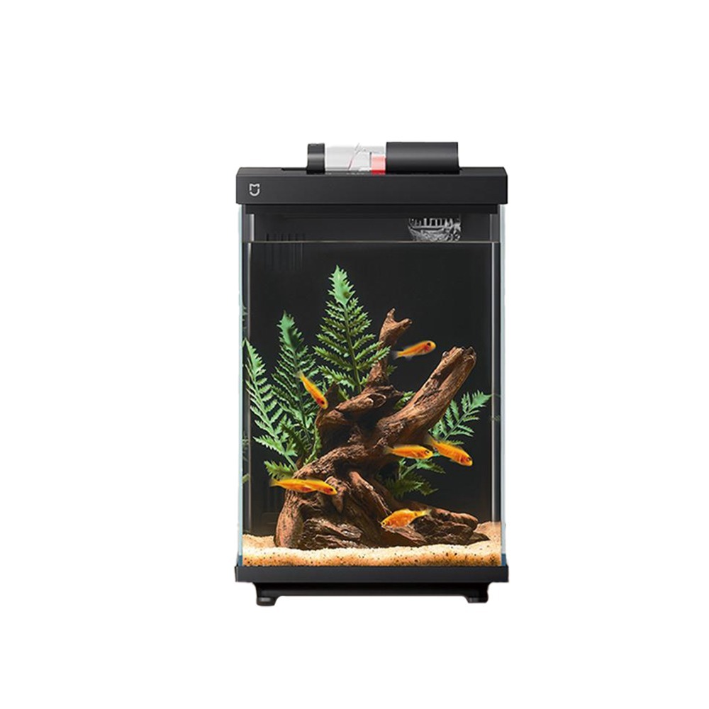 蕨類沉木造景(米家智能桌面魚缸專用)