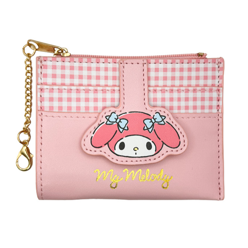 Hello Kitty/美樂蒂/酷洛米 皮革零錢包 icash2.0-細節圖2