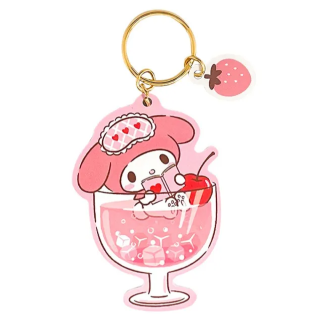 三麗鷗沁涼同萌杯吊飾-Hello Kitty/Little twin star/My Melody icash 2.0-規格圖3