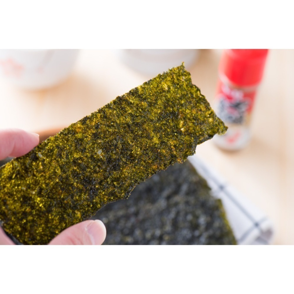 良澔酥爆 海苔 椒鹽 片烤海苔 蒜味 烤魷魚 梅子海苔 唐辛子海苔【懂吃】零食 伴手禮-細節圖7