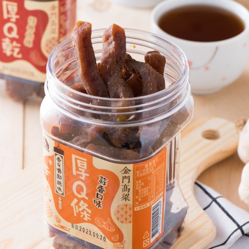 卡恰 高粱辣味厚Q乾 罐裝 280g【懂吃】一來順 美食 豆干 伴手禮 娃娃機零食-細節圖2