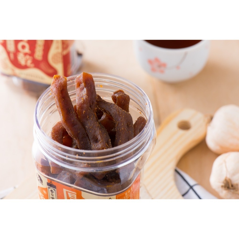 卡恰 高粱辣味厚Q乾 罐裝 280g【懂吃】一來順 美食 豆干 伴手禮 娃娃機零食-細節圖4