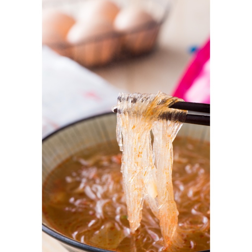 龍口 春雨坊 酸麻粉絲 冬菜粉絲 128g【懂吃】冬粉 露營食物 冬粉 冬粉杯 粉絲 外食-細節圖4