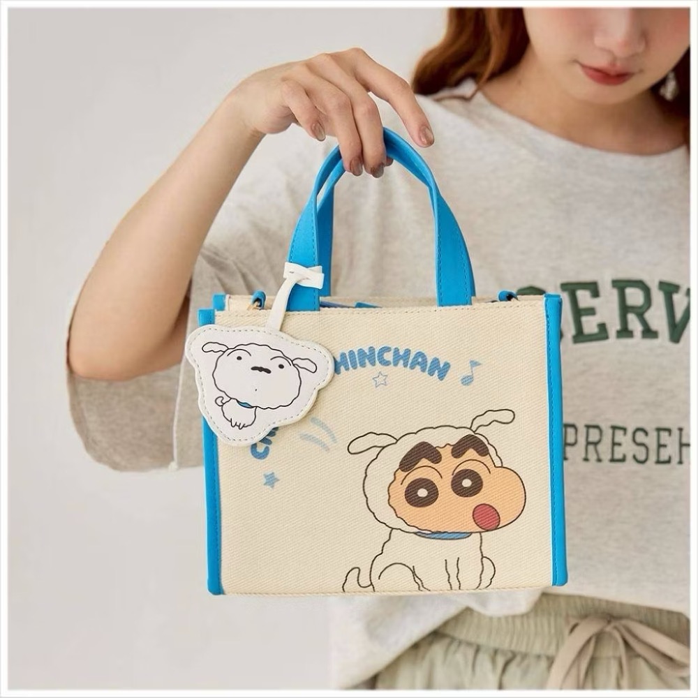 裝扮角色手提斜背包-蠟筆小新 CRAYON SHINCHAN 正版授權-細節圖7
