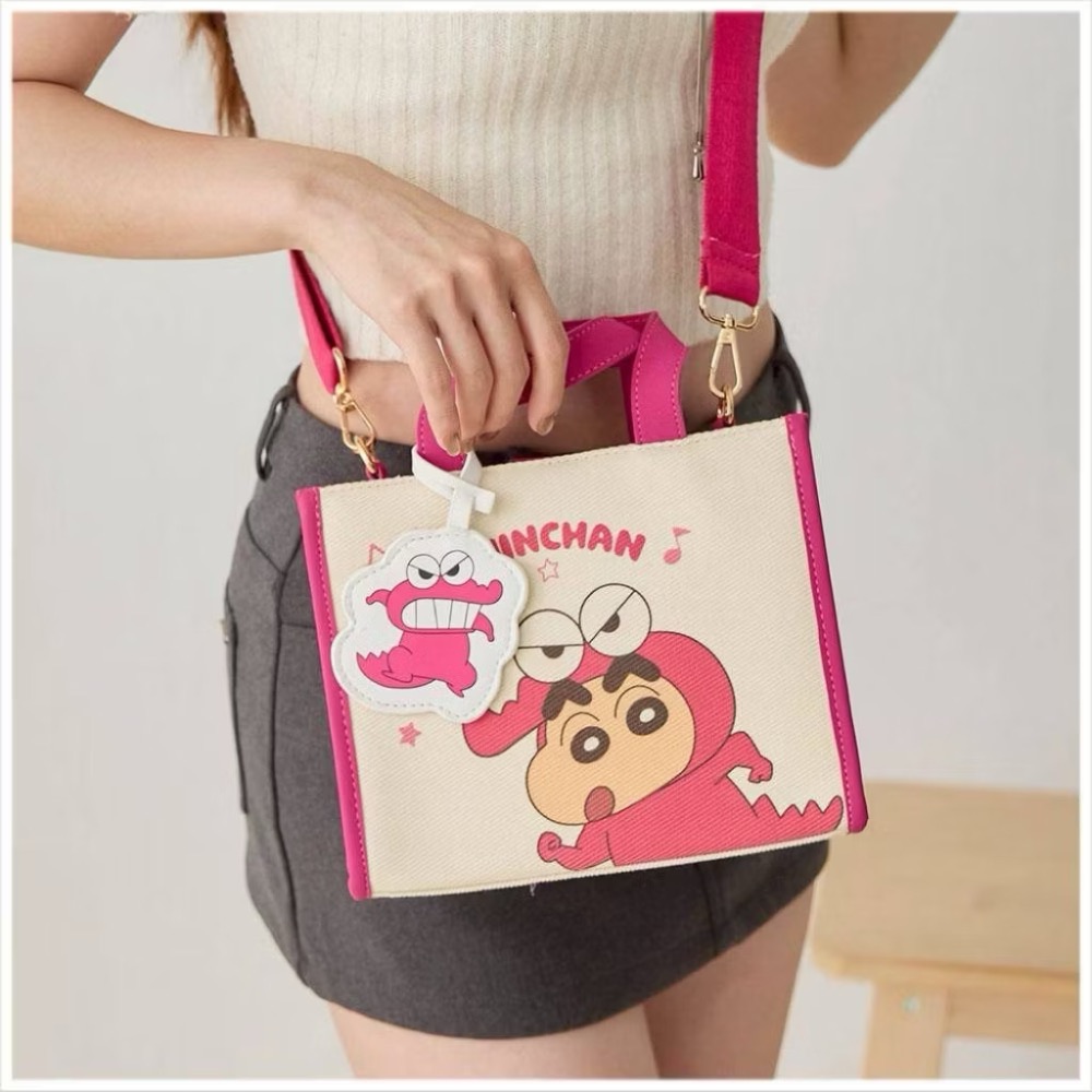 裝扮角色手提斜背包-蠟筆小新 CRAYON SHINCHAN 正版授權-規格圖7