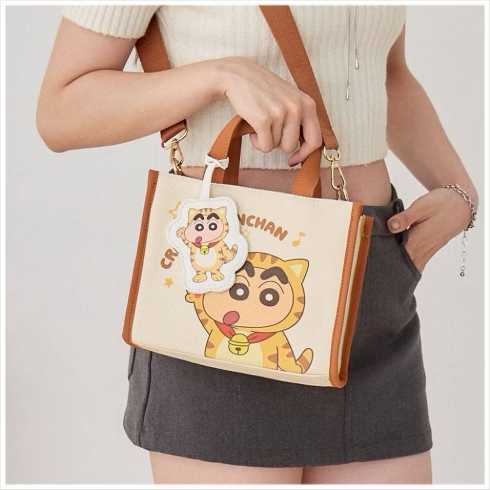 裝扮角色手提斜背包-蠟筆小新 CRAYON SHINCHAN 正版授權-規格圖7