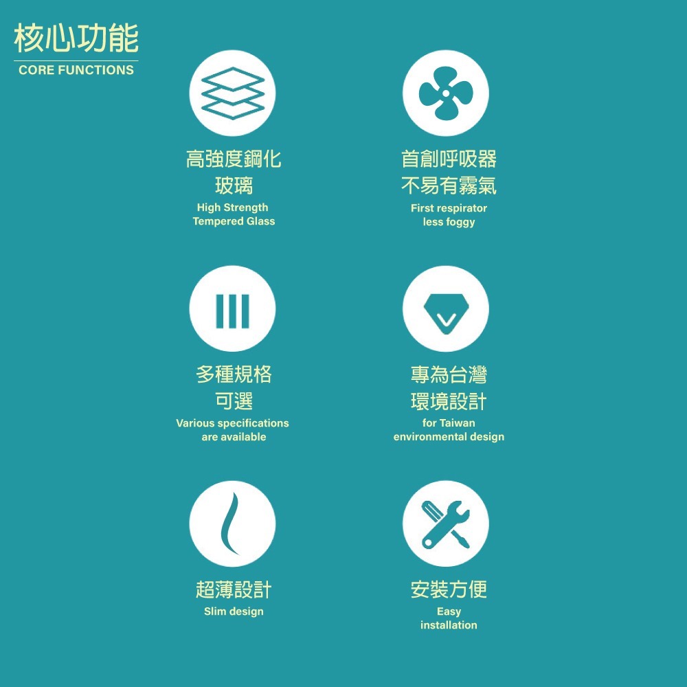 【青禾坊】歐奇OC 100W LED 戶外防水投光燈 投射燈 (超薄 IP66投射燈 CNS認證 )-細節圖3