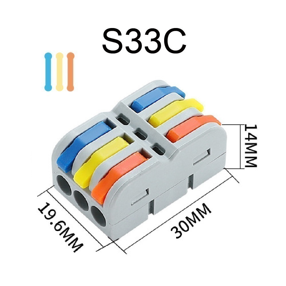 拼接式3進3出彩(S33C)