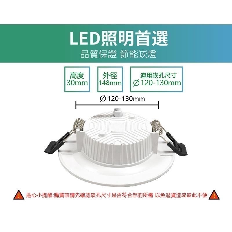 【青禾坊】歐奇 OC 14W LED免驅動器崁燈 杯燈 投射燈 (TK-AE003)-細節圖5