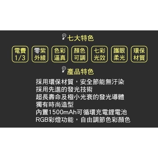 【青禾坊】LED智慧氣氛燈系列 The Moon滿月幻彩-1入(氣氛燈/小夜燈/交換禮物/床頭燈)-細節圖4