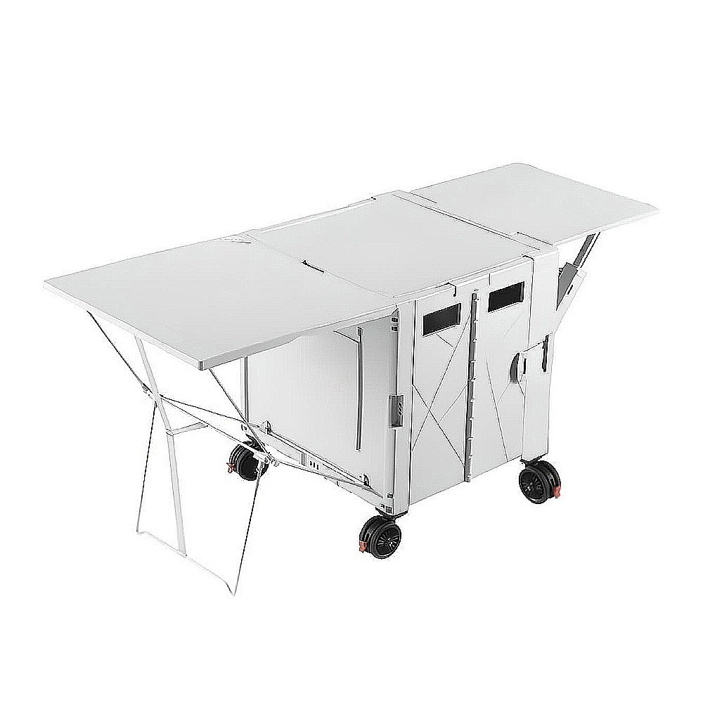 珍珠白-四輪款(四輪帶煞)