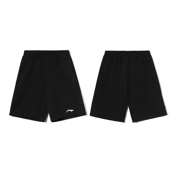 LI-NING 李寧 運動短褲 夏季球褲 寬鬆短褲 五分褲 針織材質 3XL 運動褲-細節圖4