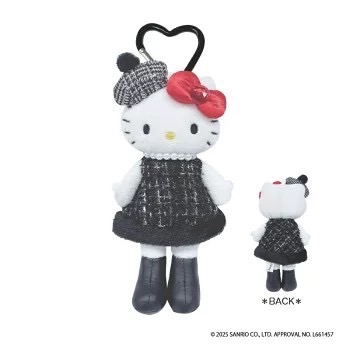 現貨 NIC HelloKitty 長腿Kitty系列 貴婦系列 披肩款 貝雷帽款 珍珠項鍊款-規格圖3